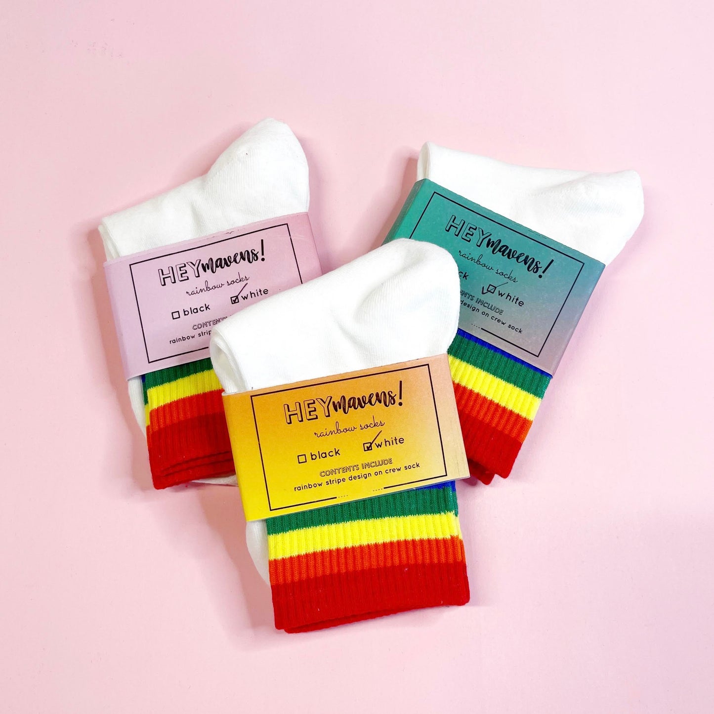 Rainbow Stripe Socks