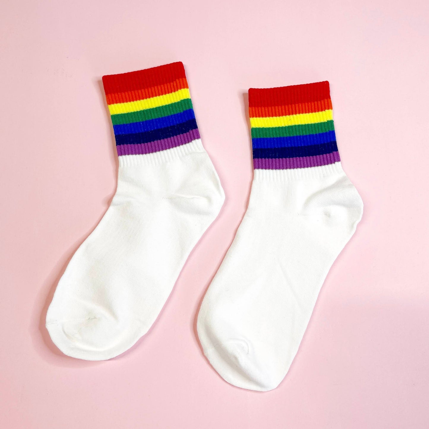 Rainbow Stripe Socks