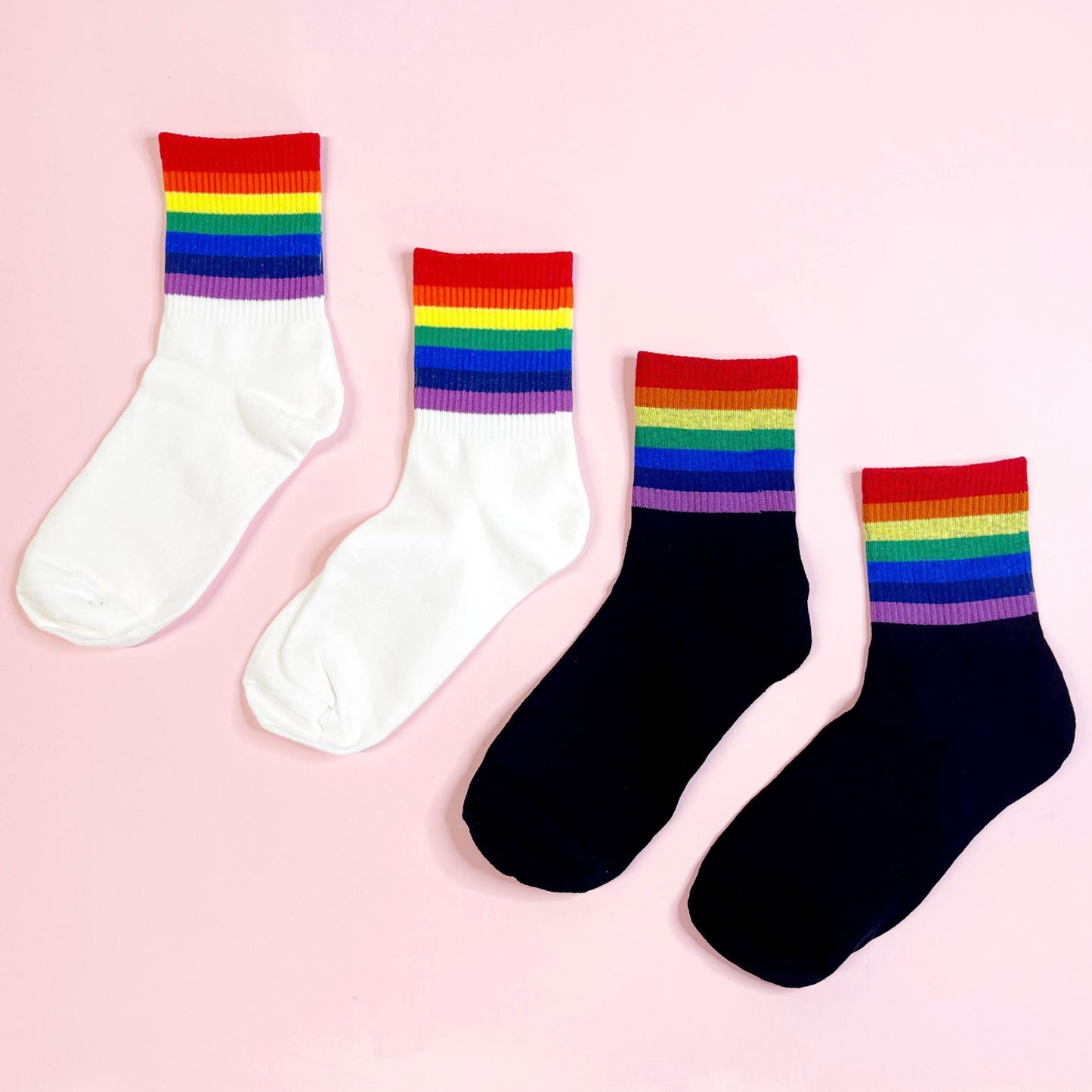 Rainbow Stripe Socks