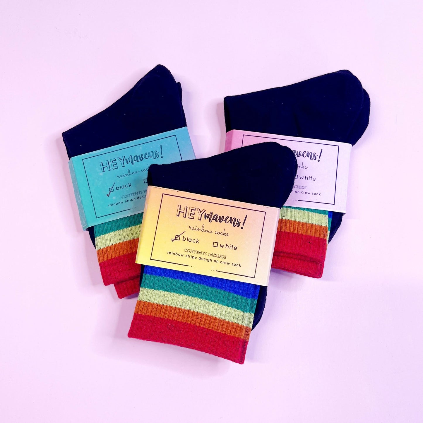 Rainbow Stripe Socks