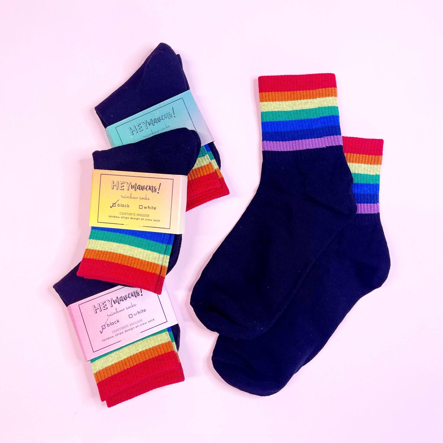 Rainbow Stripe Socks
