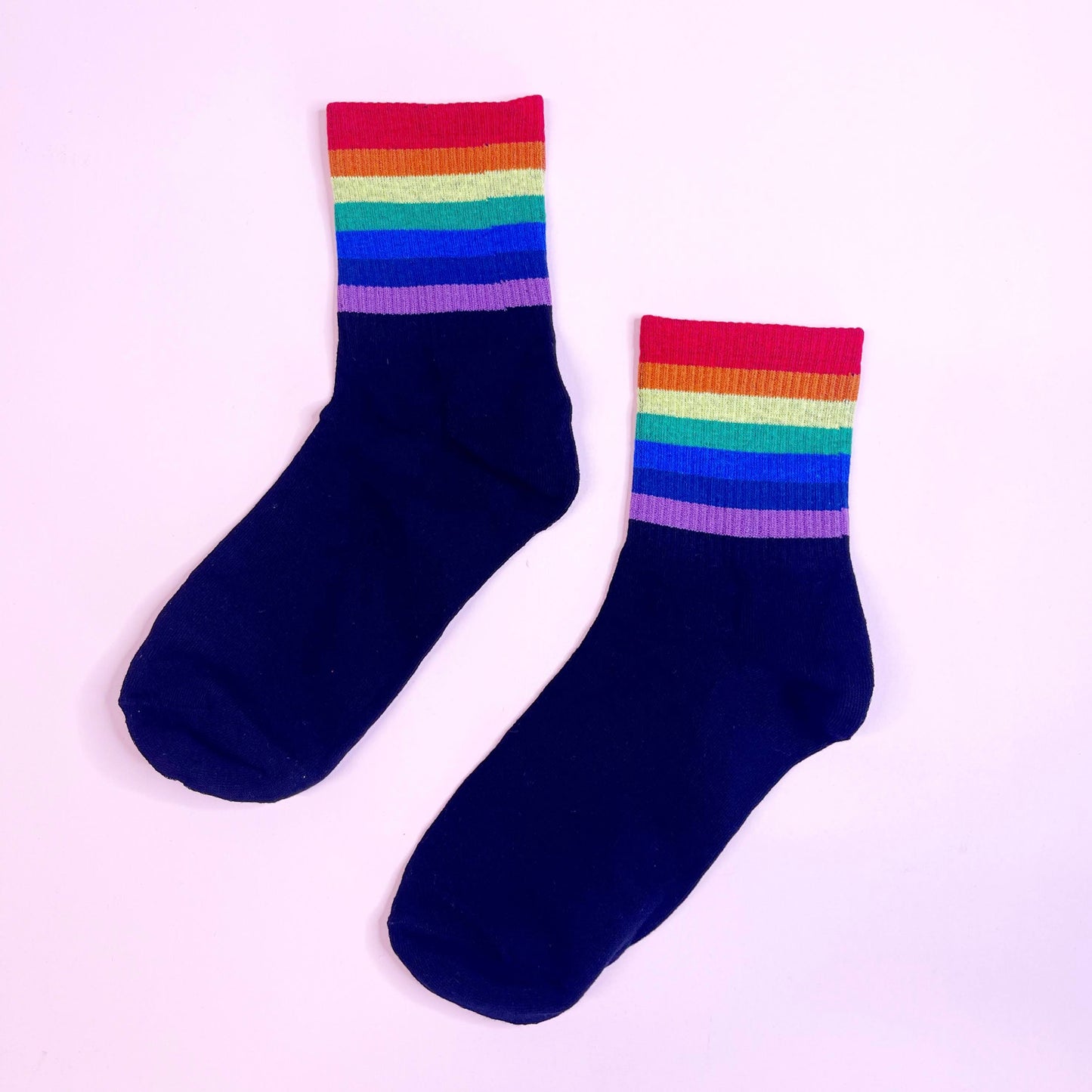 Rainbow Stripe Socks