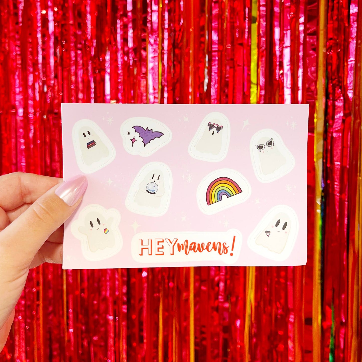 Pride Ghost Stickers