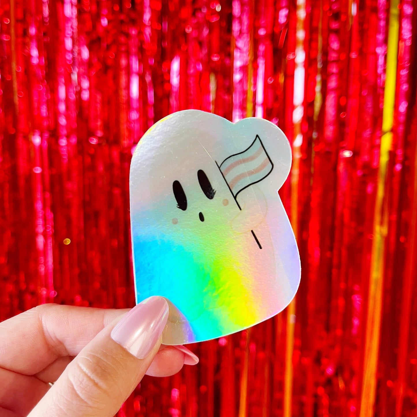 Pride Ghost Stickers
