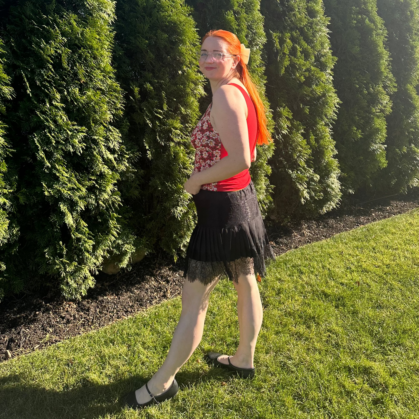 The Everyday Tank :: Red Flowers