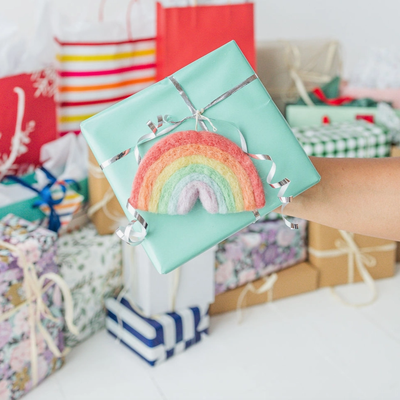 Rainbow Felt Ornament