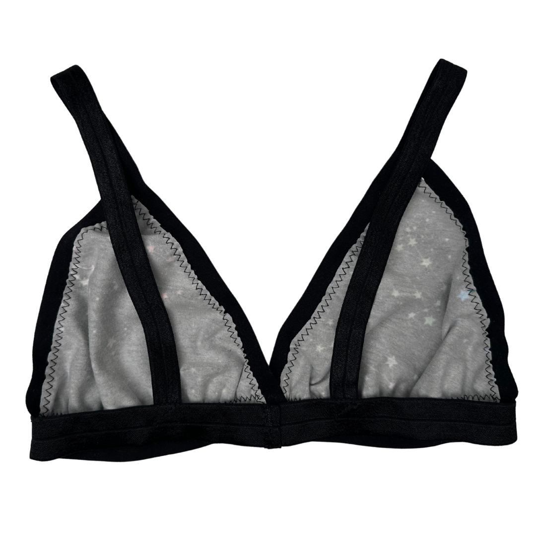 Celestial Rainbow Triangle Bralette