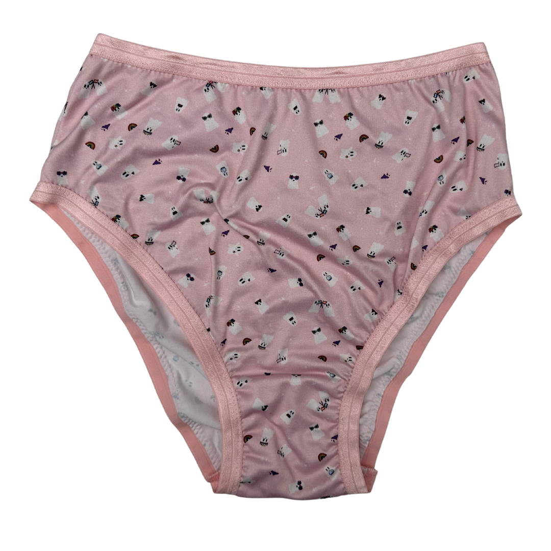 LG-Boo-TQ+ Pride Ghosts High Rise Undies
