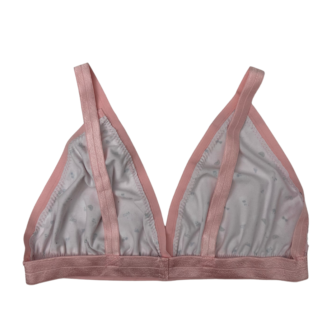 LG-Boo-TQ+ Rainbow Ghost Triangle Bralette