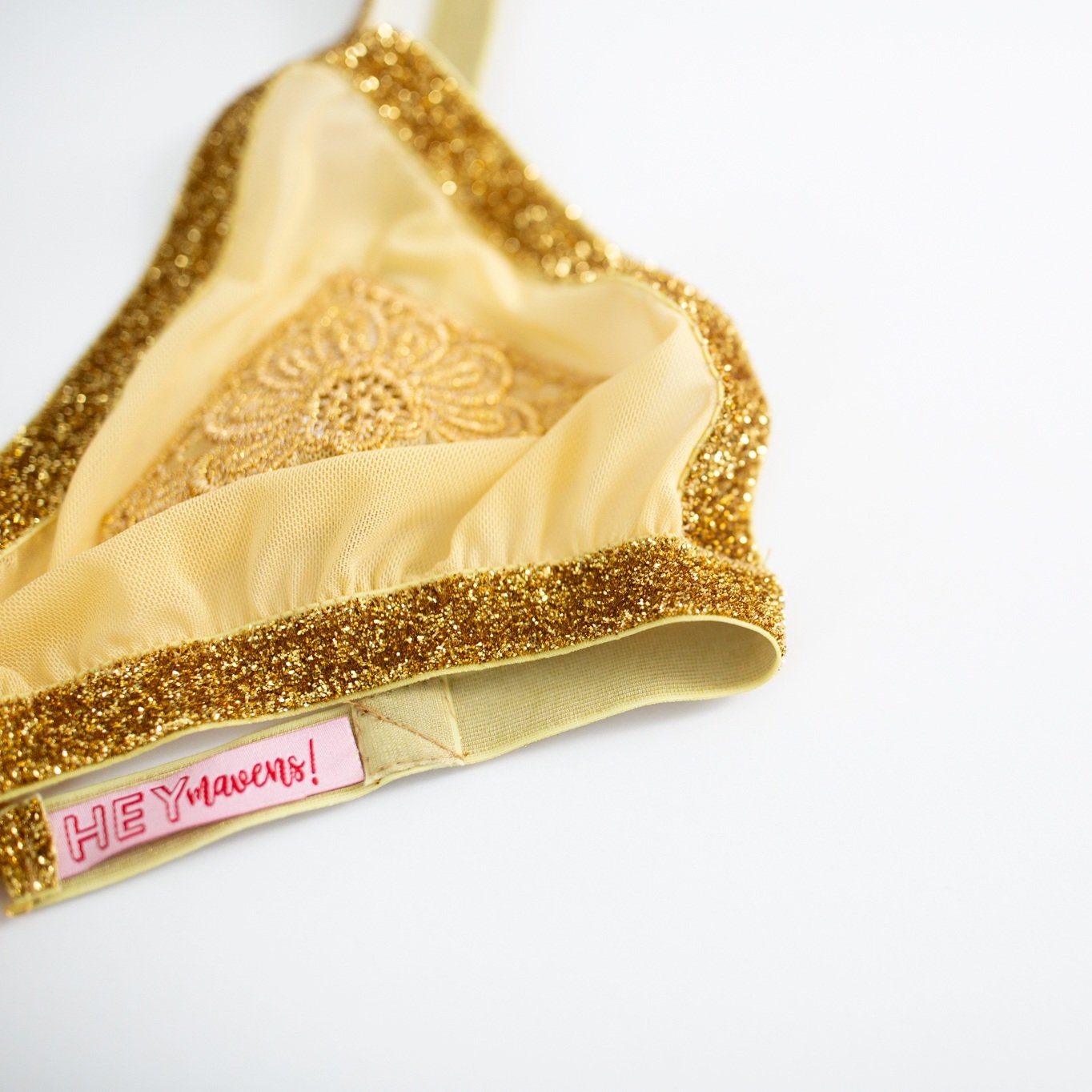 The Original Gold Triangle Bralette
