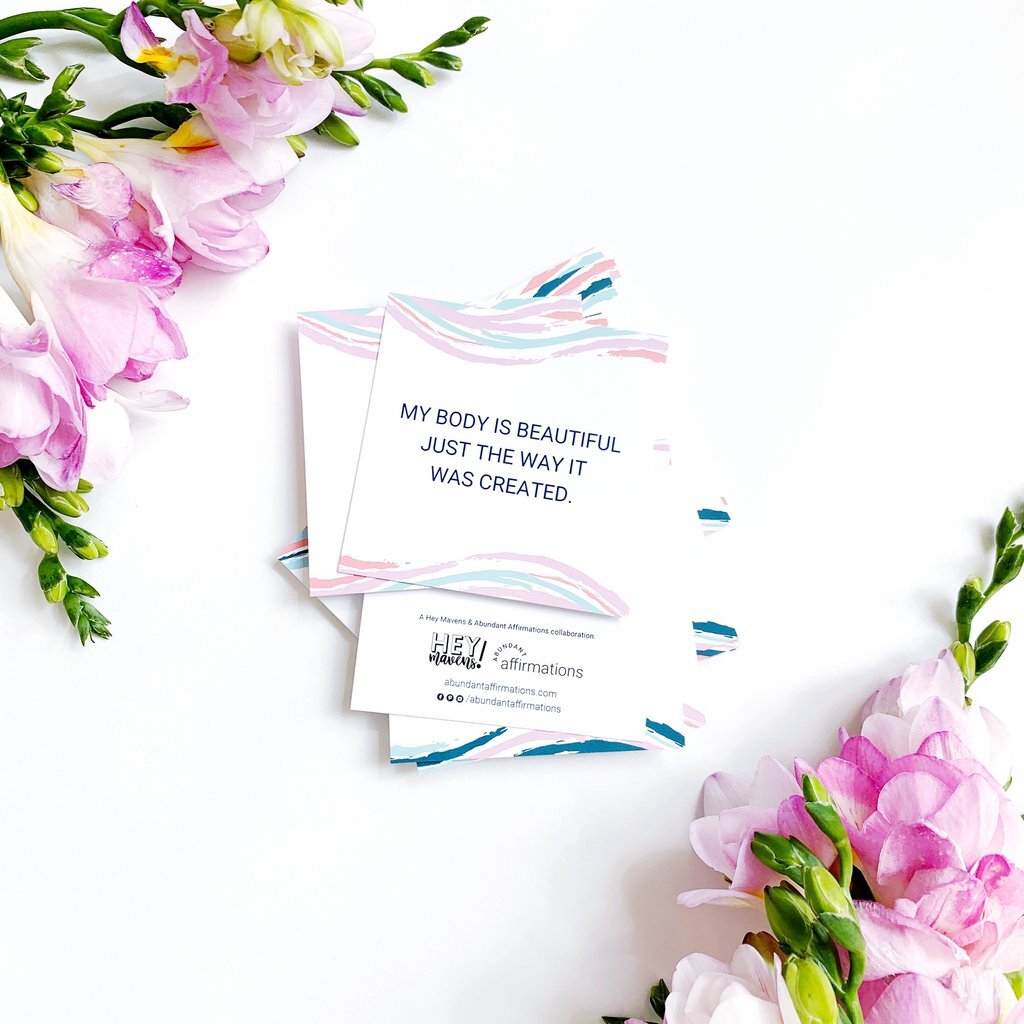 Body Positive Affirmation Cards