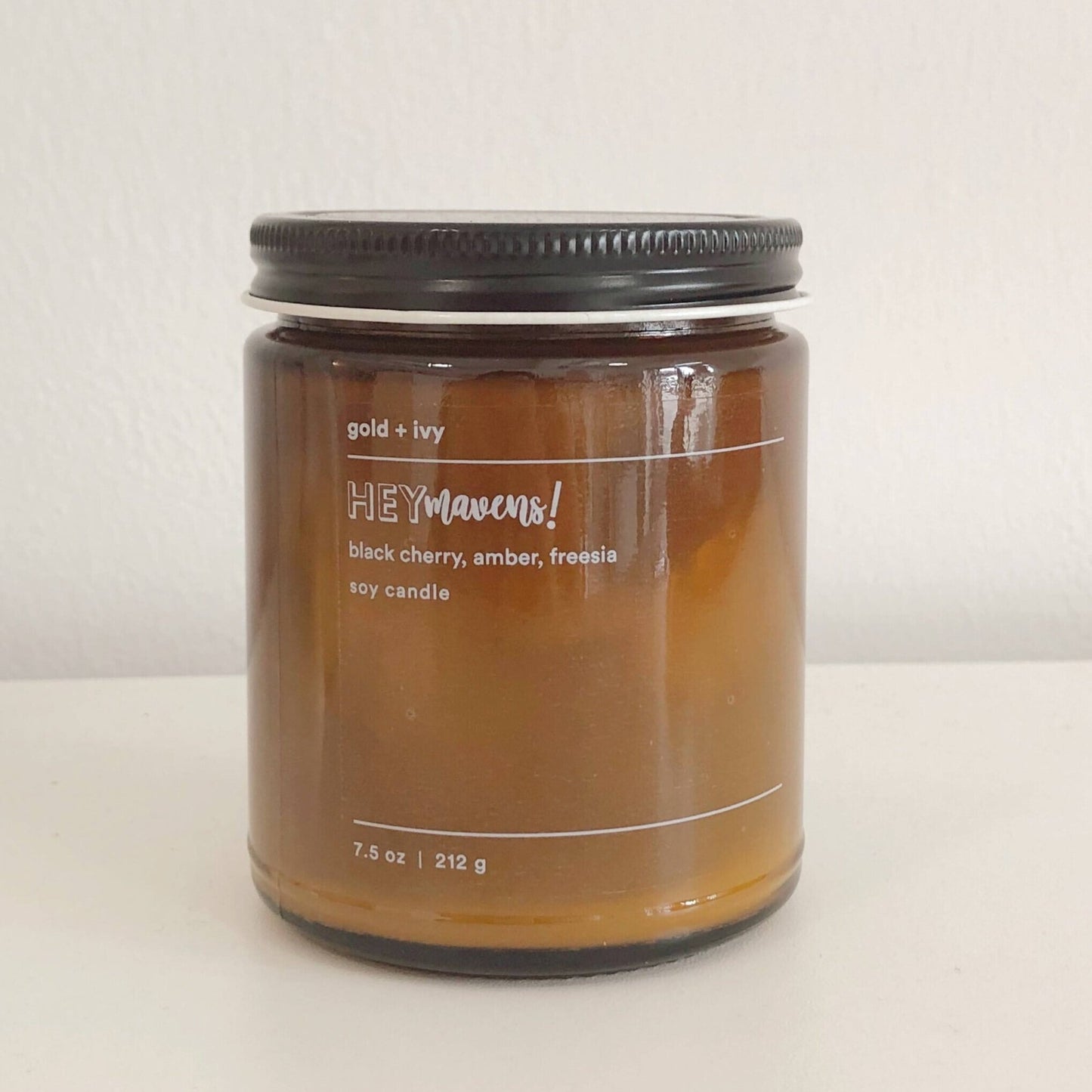 Hey Mavens! // Gold + Ivy Signature Candle