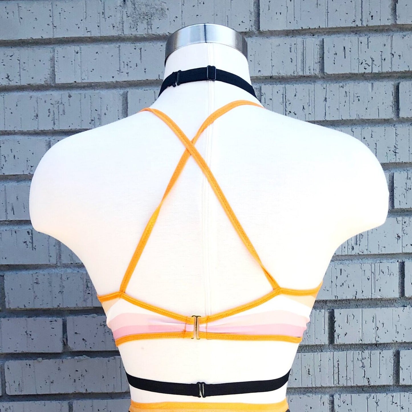 Black Harness Top