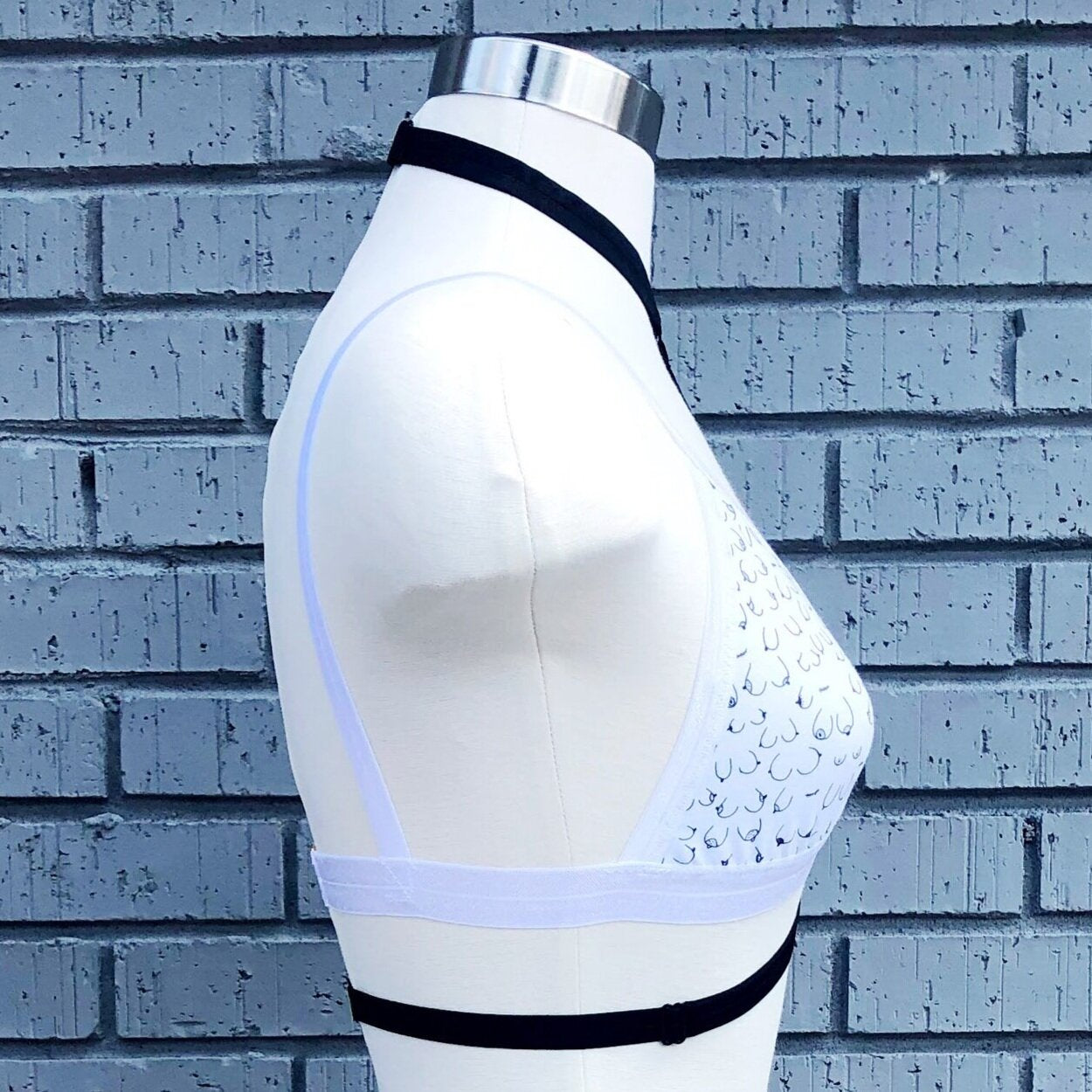 Black Harness Top