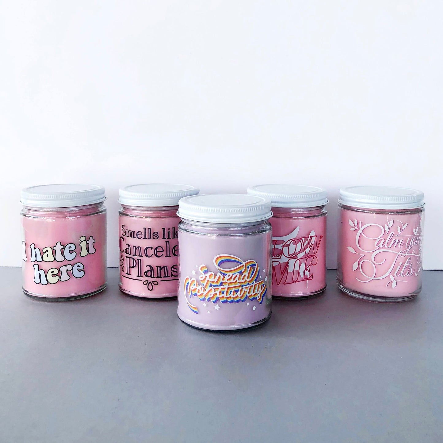 Beautifully Sarcastic Candles