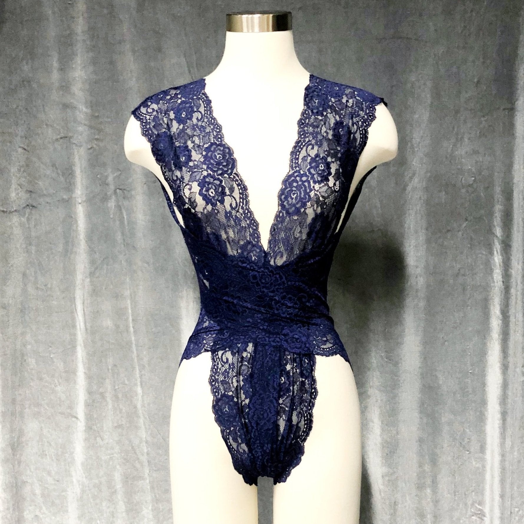 Navy Lace Bodysuit Hey Mavens Navy Lace Bodysuit Hey Mavens