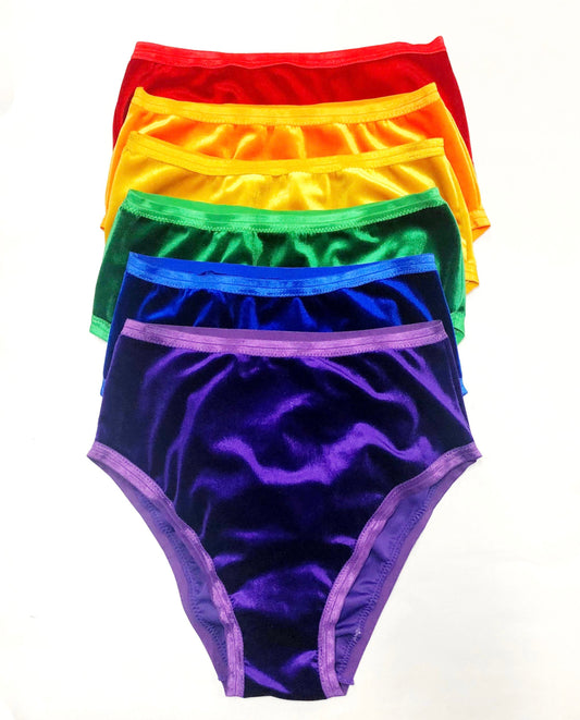 Velvet Undies Bundle Rainbow Pack of 6