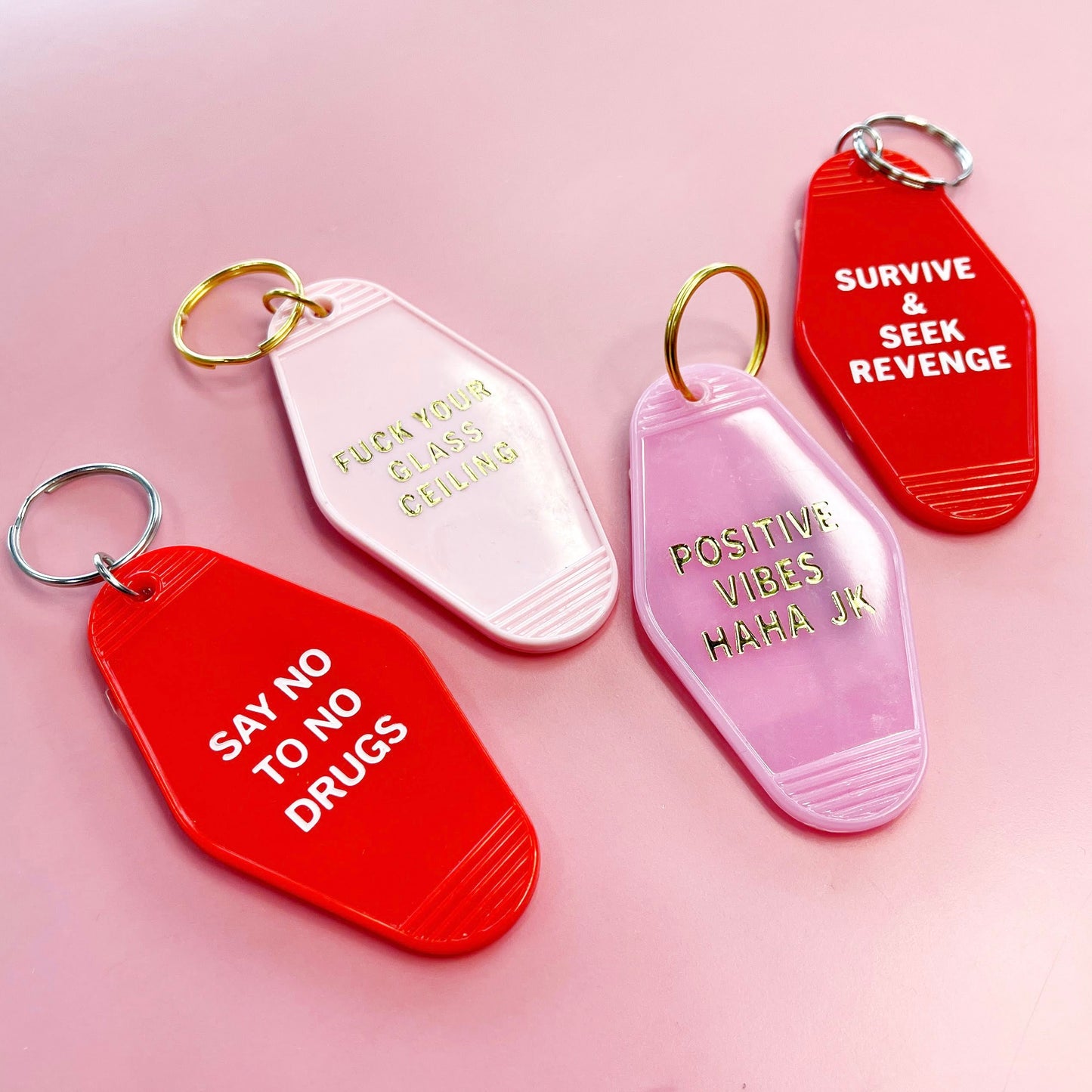 Sassy Motel Keychains