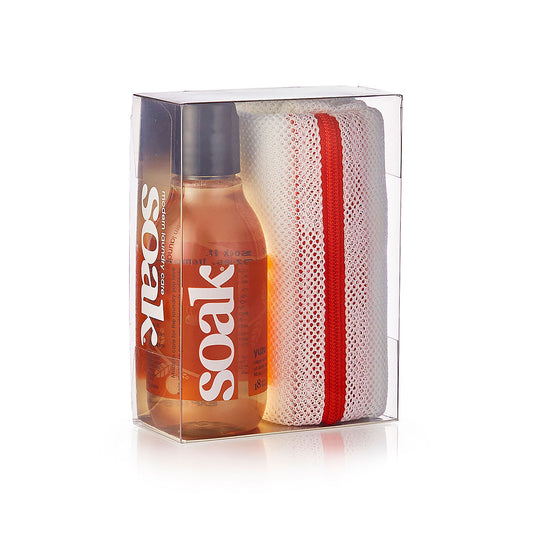 SoakBox Eco Wash Bag Set // Travel Size