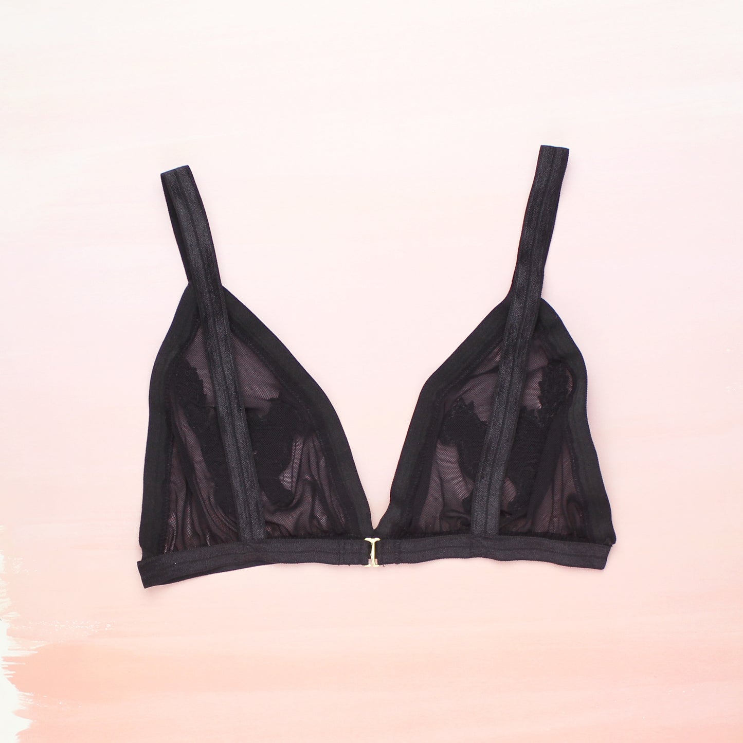 The Best Selling Black Cat Triangle Bralette