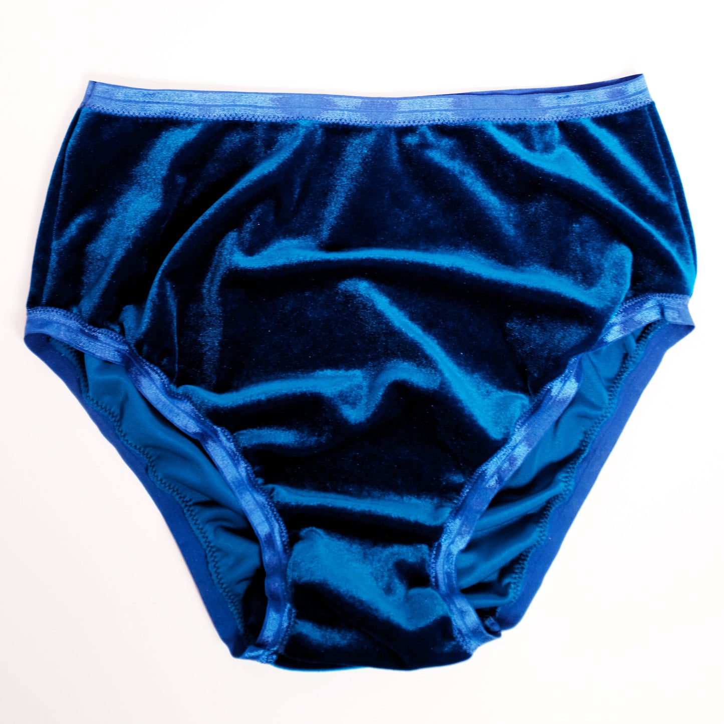 Blue Velvet High Rise Undies