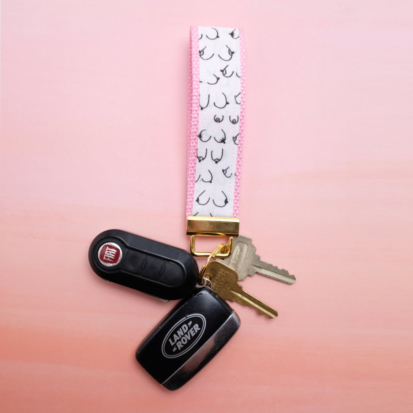 Boob Key Fob
