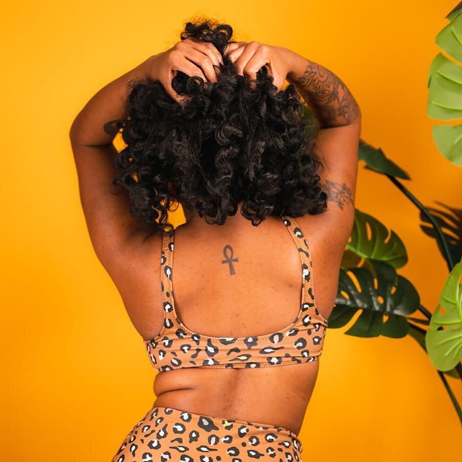 Leopard Bikini Top // Hella TL