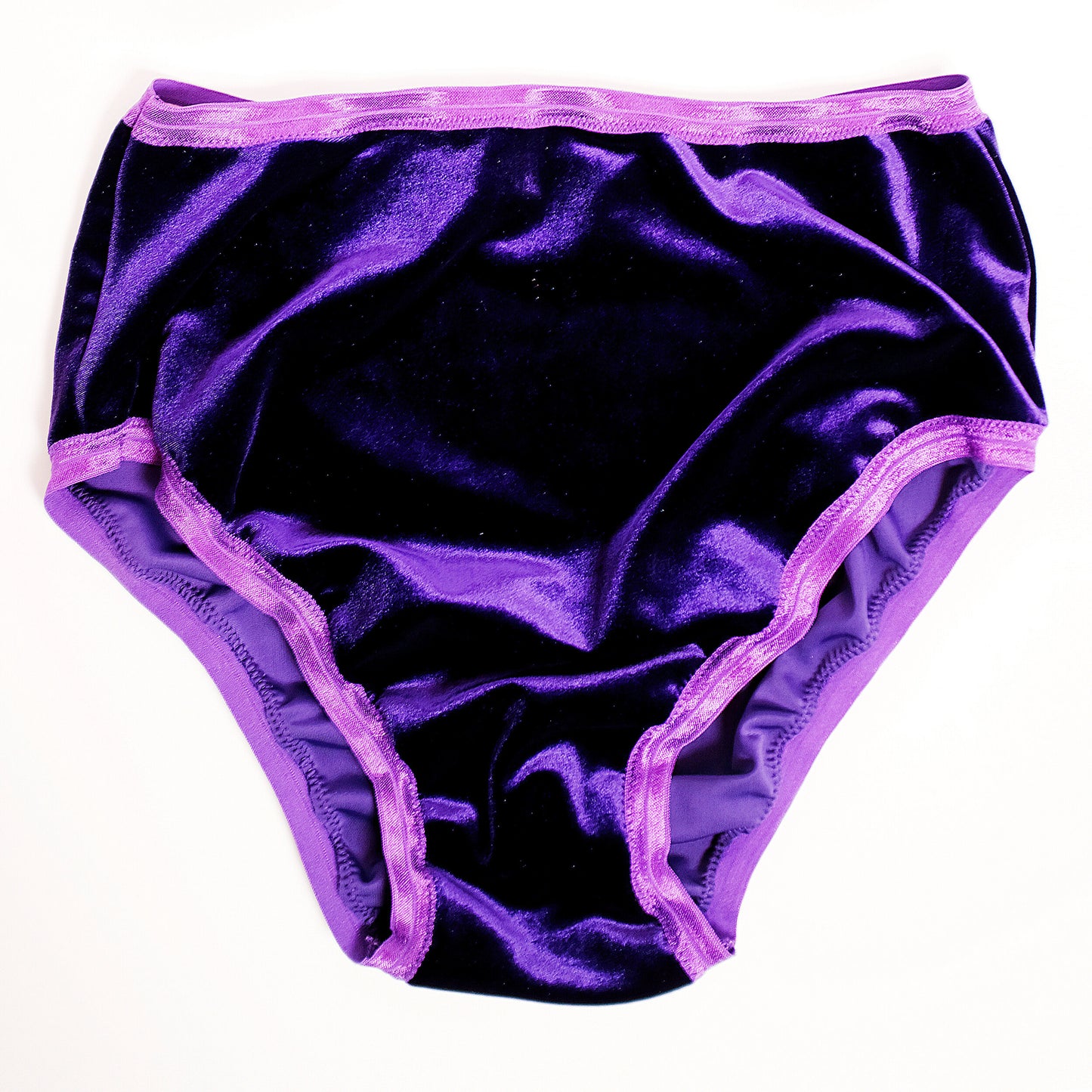 Purple Velvet High Rise Undies