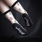 Sheer Ghost Crew Socks