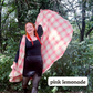 Size A Without Sleeve Fall Flannel Cape Vests 2024