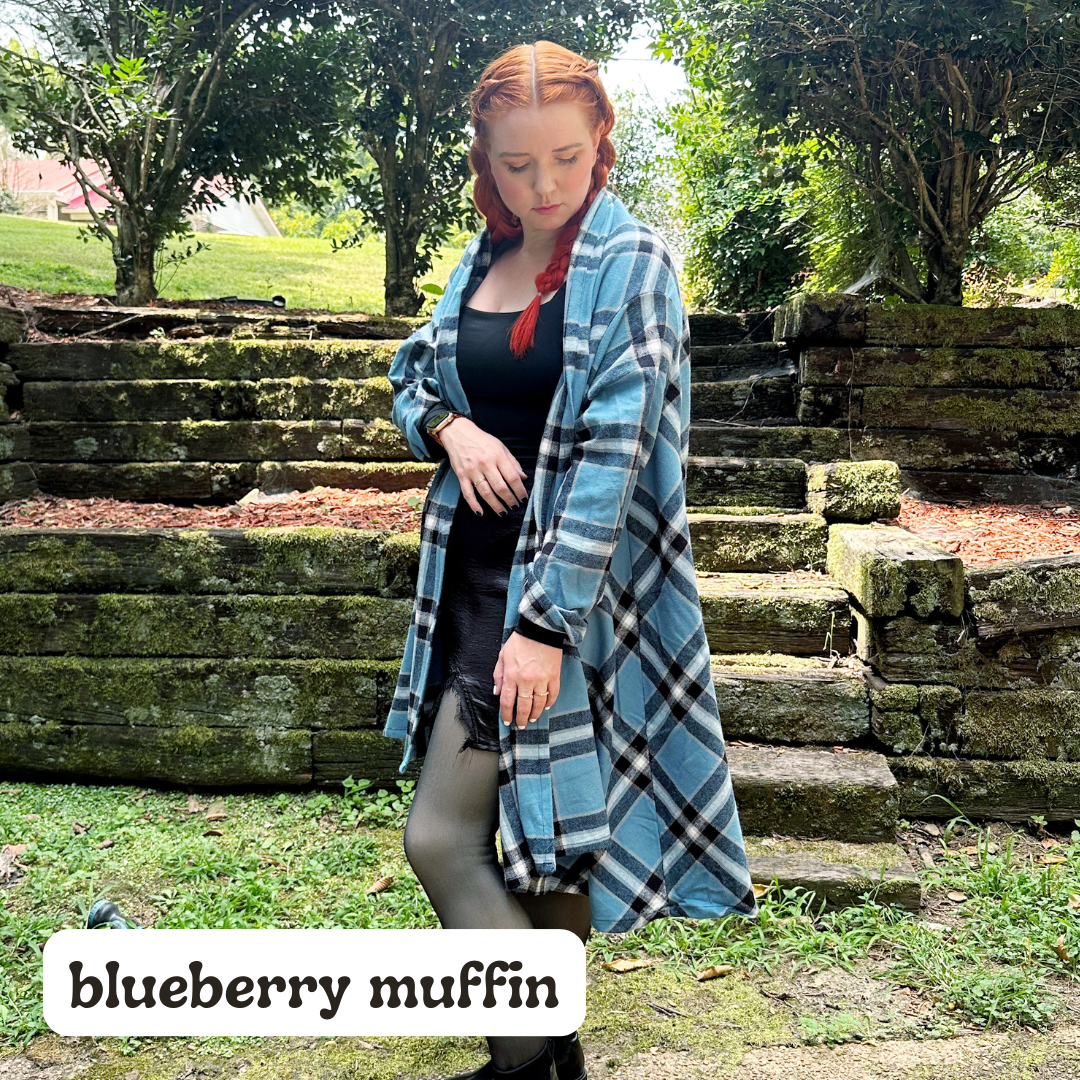 Size A Without Sleeve Fall Flannel Cape Vests 2024
