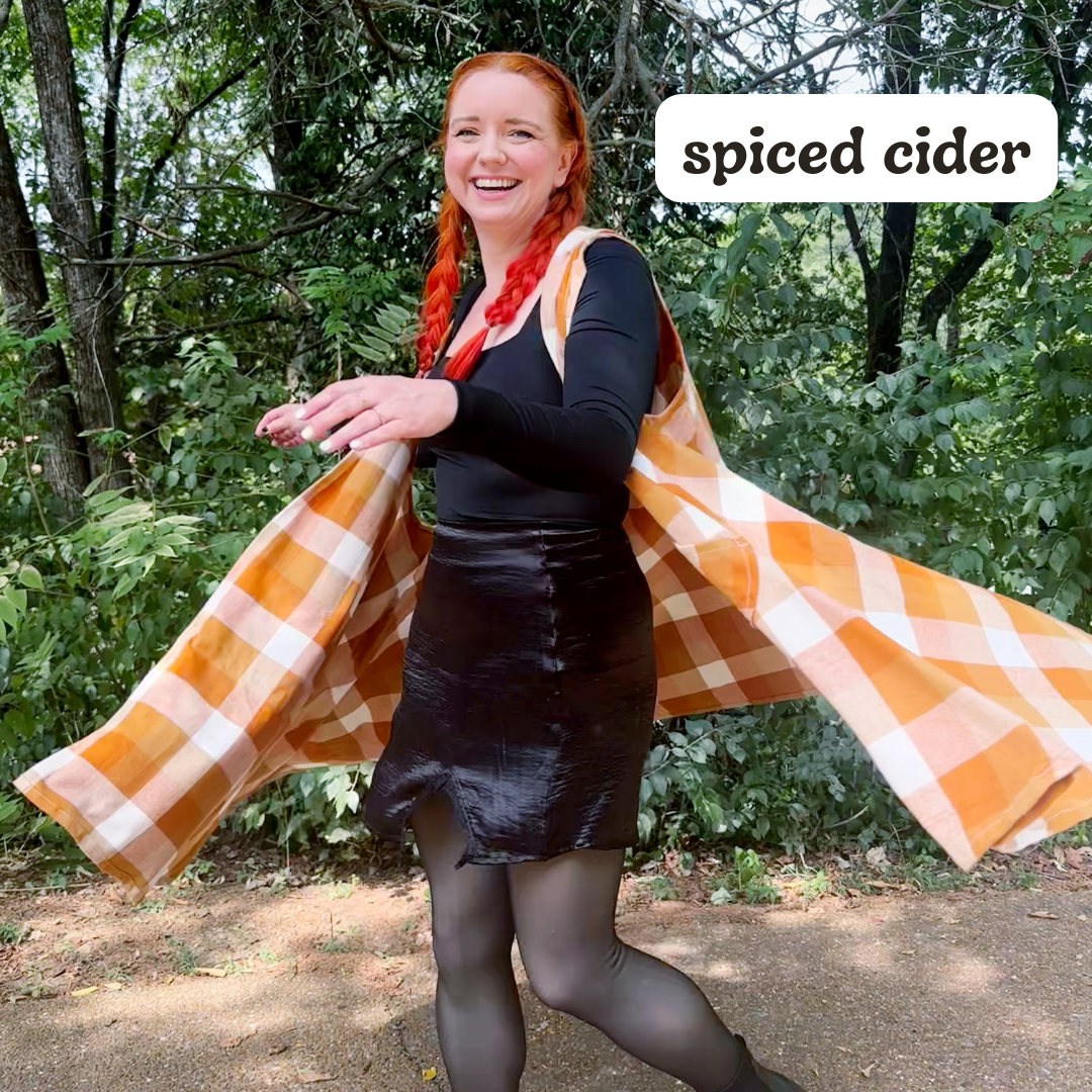 Size A Without Sleeve Fall Flannel Cape Vests 2024