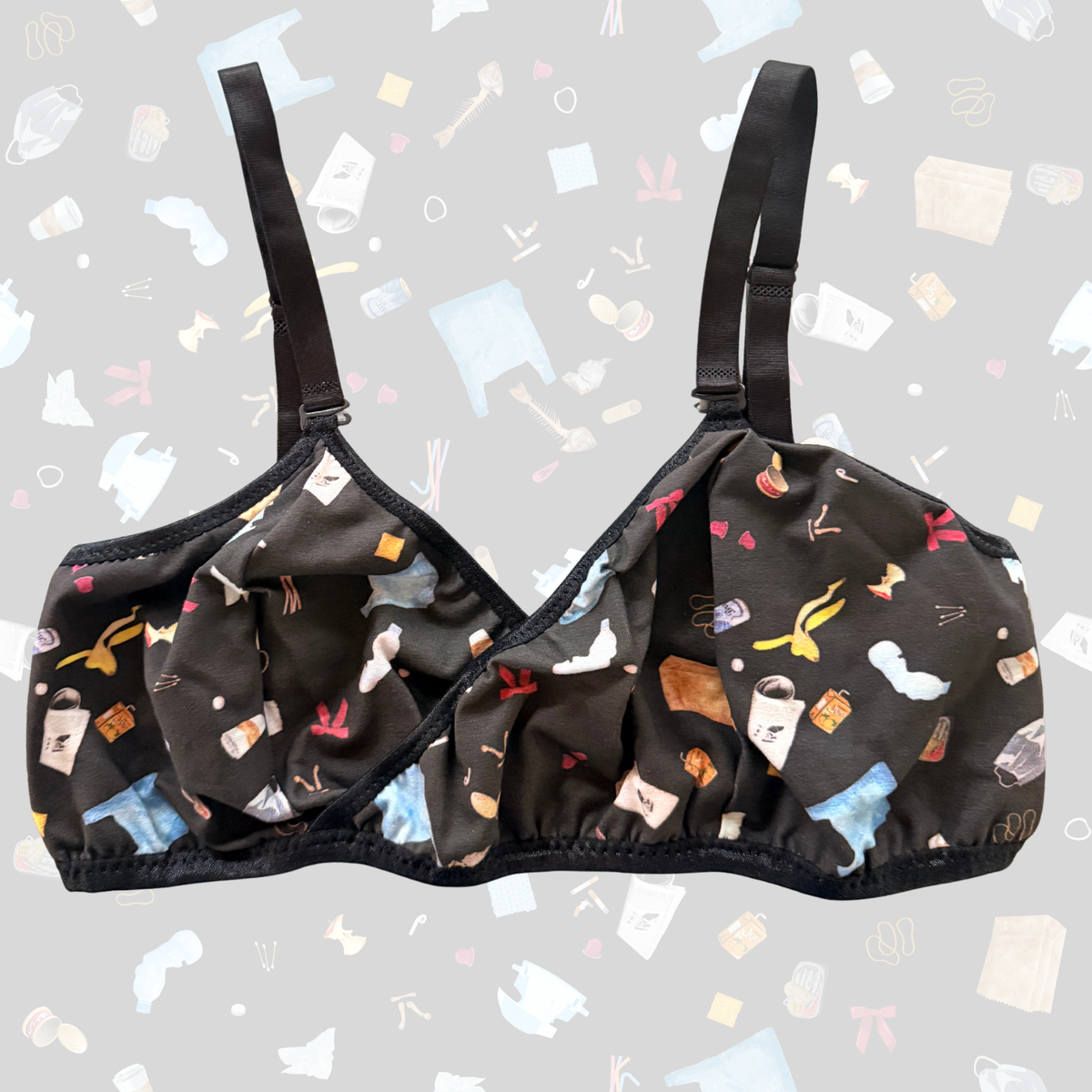 Garbage Wrap Bralette