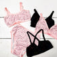 LG-Boo-TQ+ Rainbow Ghost Bandeau Bralette
