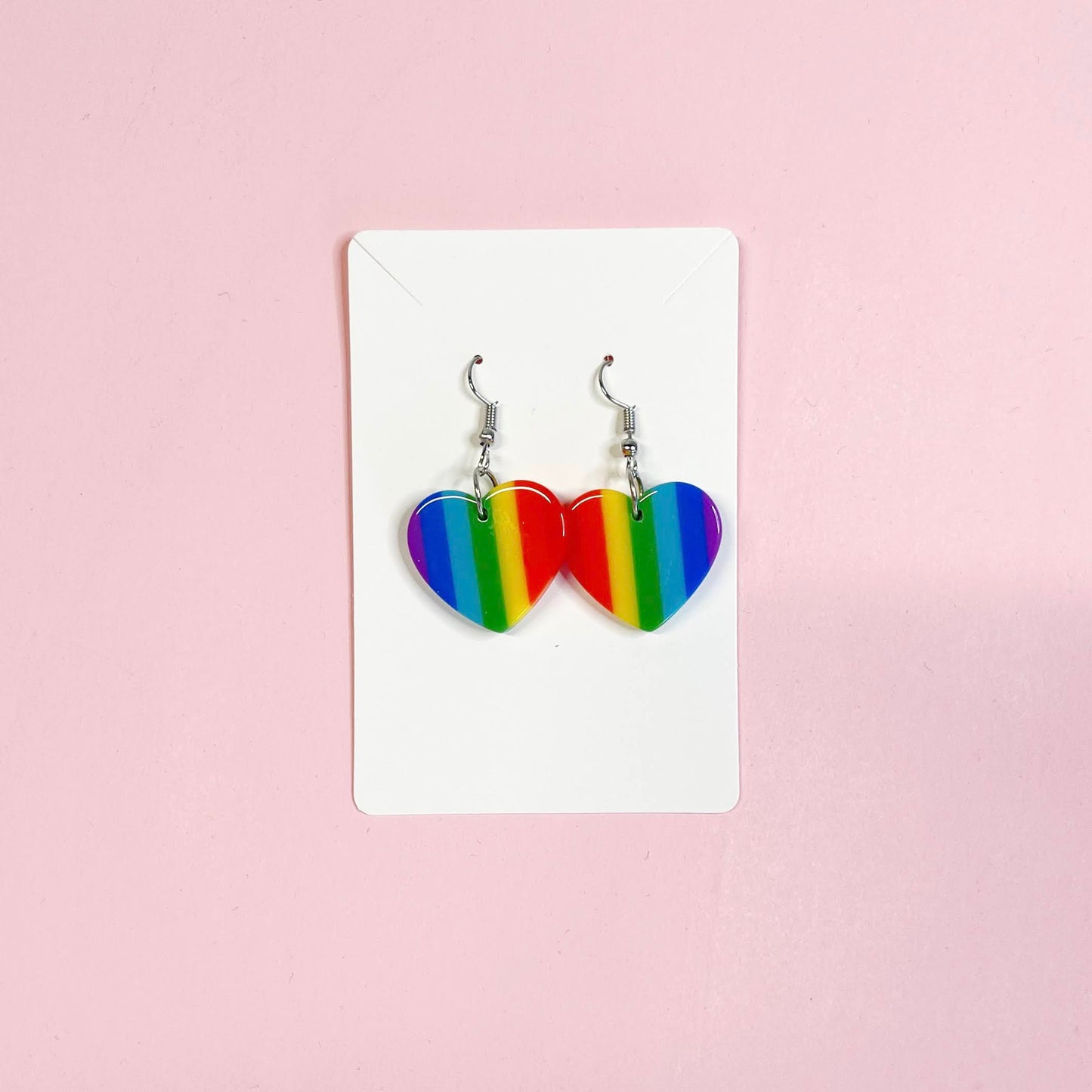 Rainbow Earrings :: Acrylic
