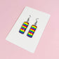 Rainbow Earrings :: Metallic