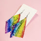 Rainbow Earrings :: Metallic