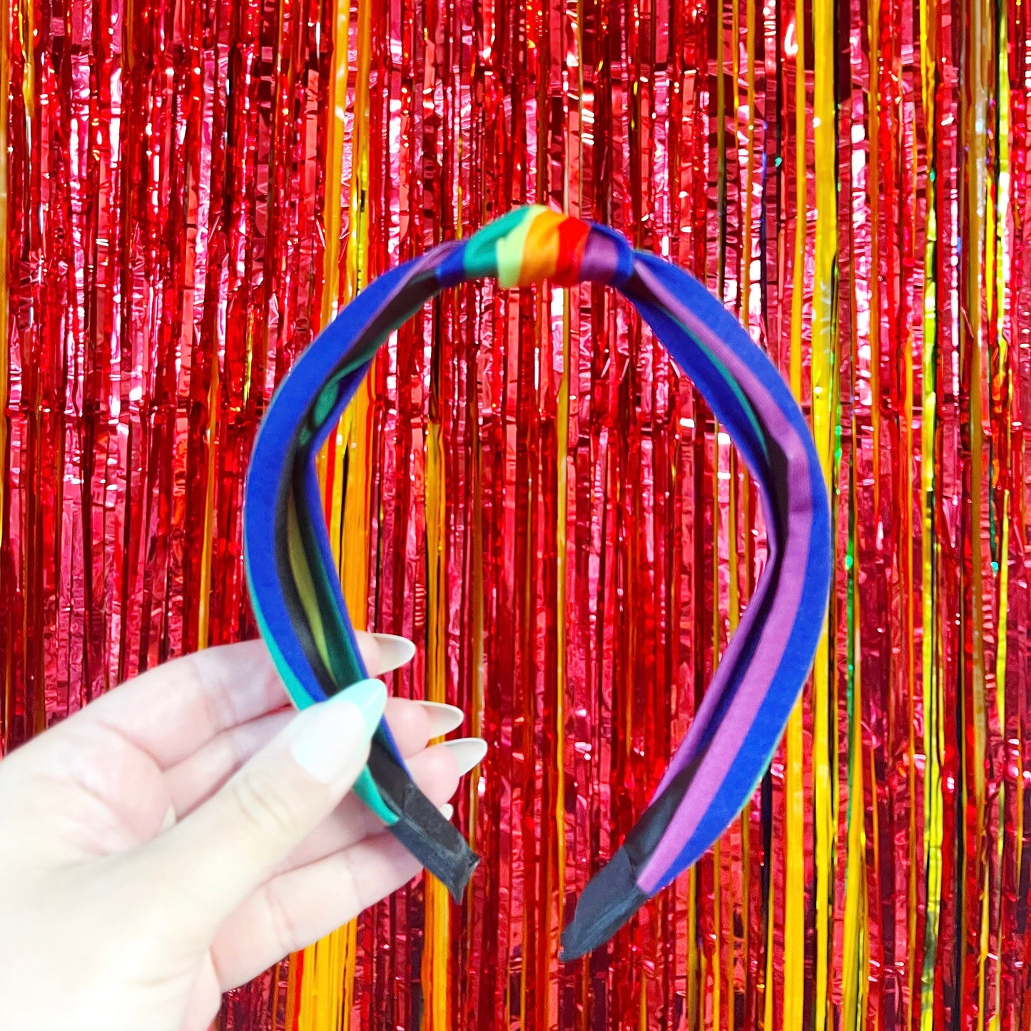 Rainbow Stripe Headband