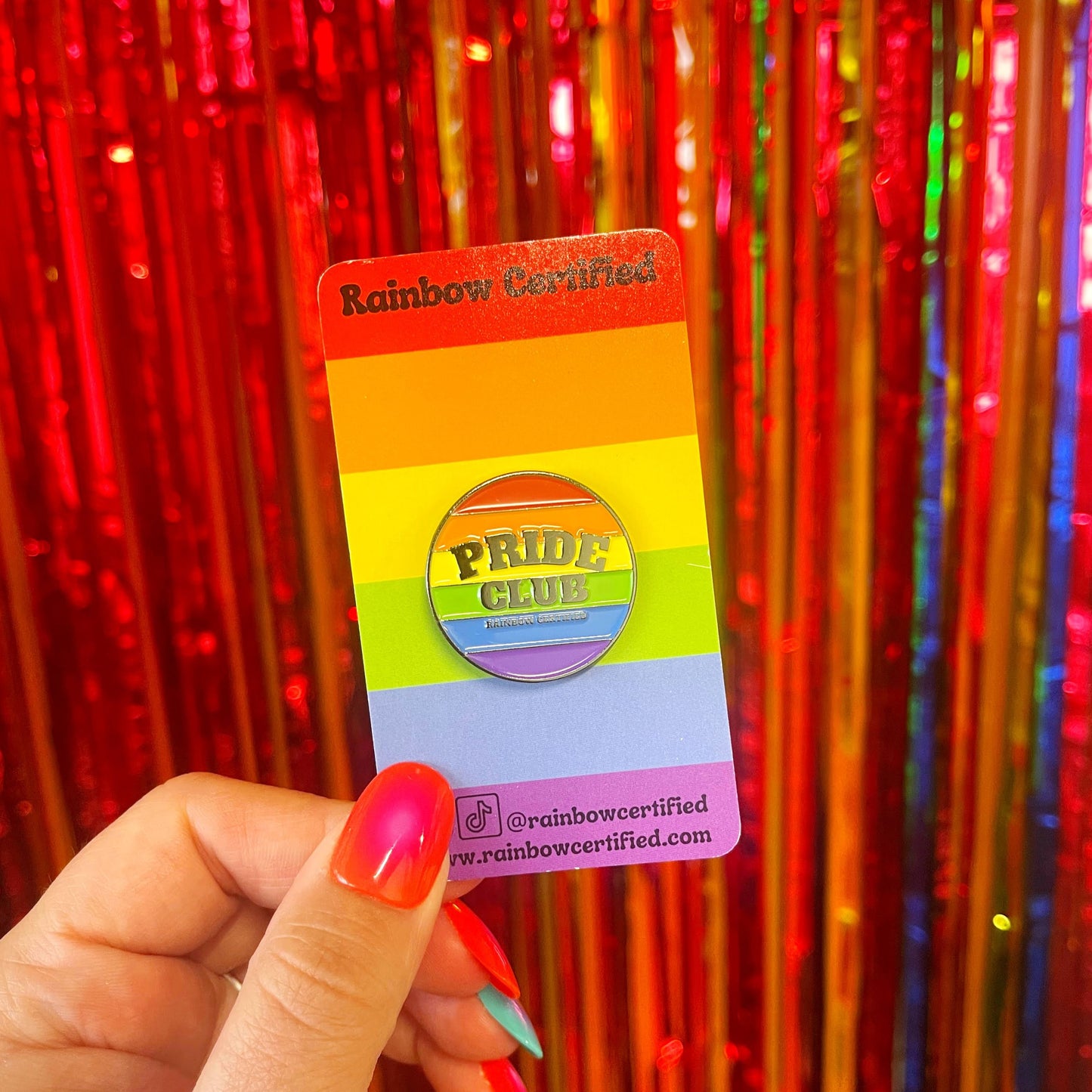 Pride Club Enamel Pin
