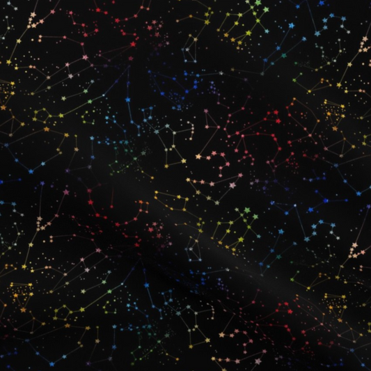 Celestial Rainbow Bandeau Bralette