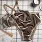 Taupe Velvet High Rise Undies