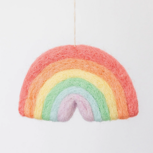 Rainbow Felt Ornament