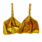 Yellow Velvet Wrap Bralette