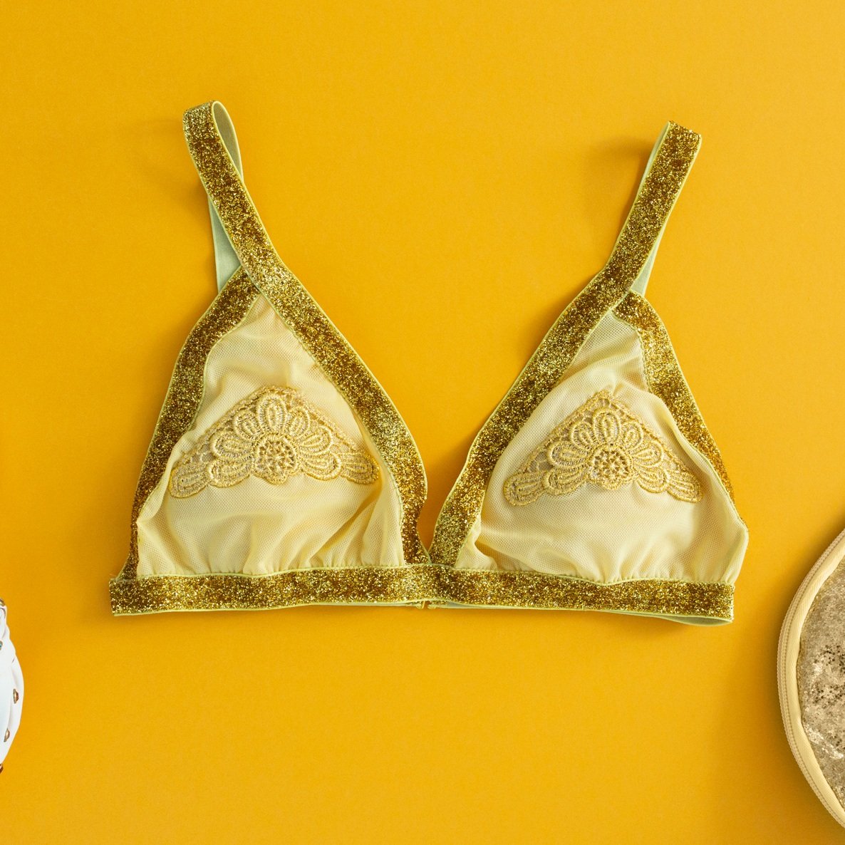 The Original Gold Triangle Bralette