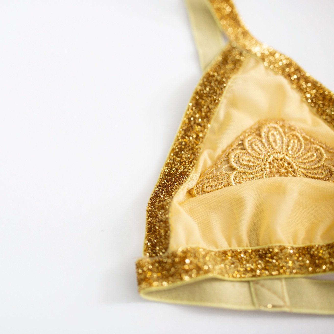 The Original Gold Triangle Bralette