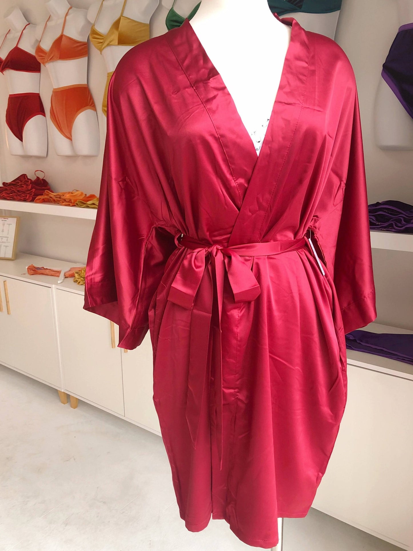 Satin Dressing Robe