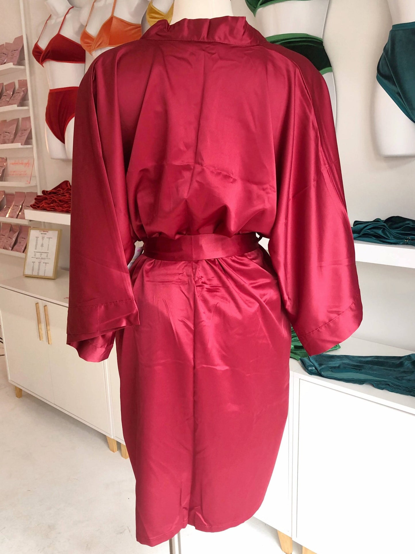 Satin Dressing Robe