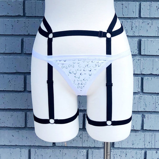 Black Harness Bottom