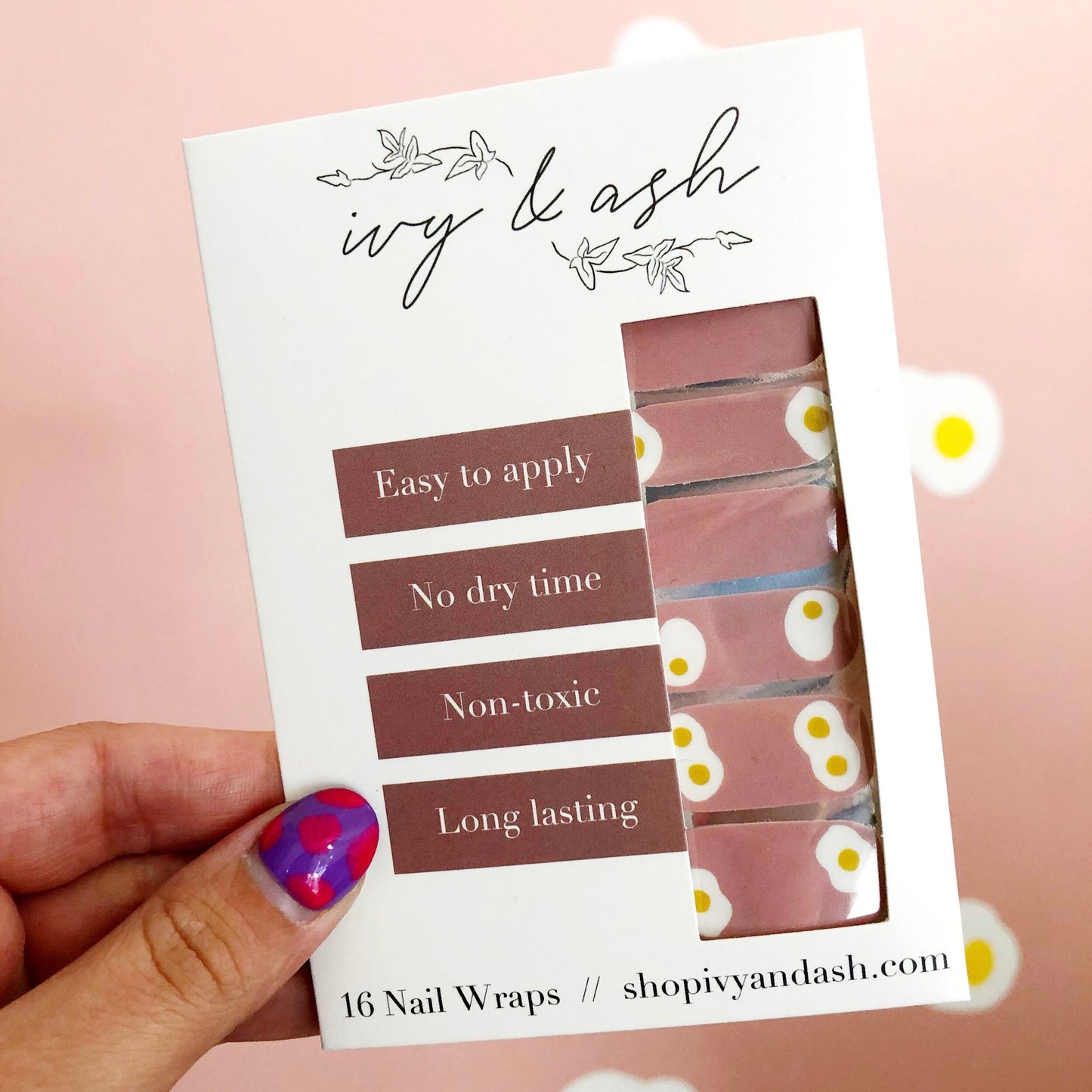 Egg Nail Wraps // Ivy & Ash