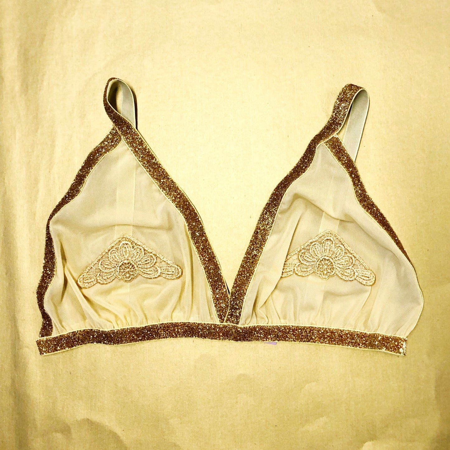 The Original Gold Triangle Bralette